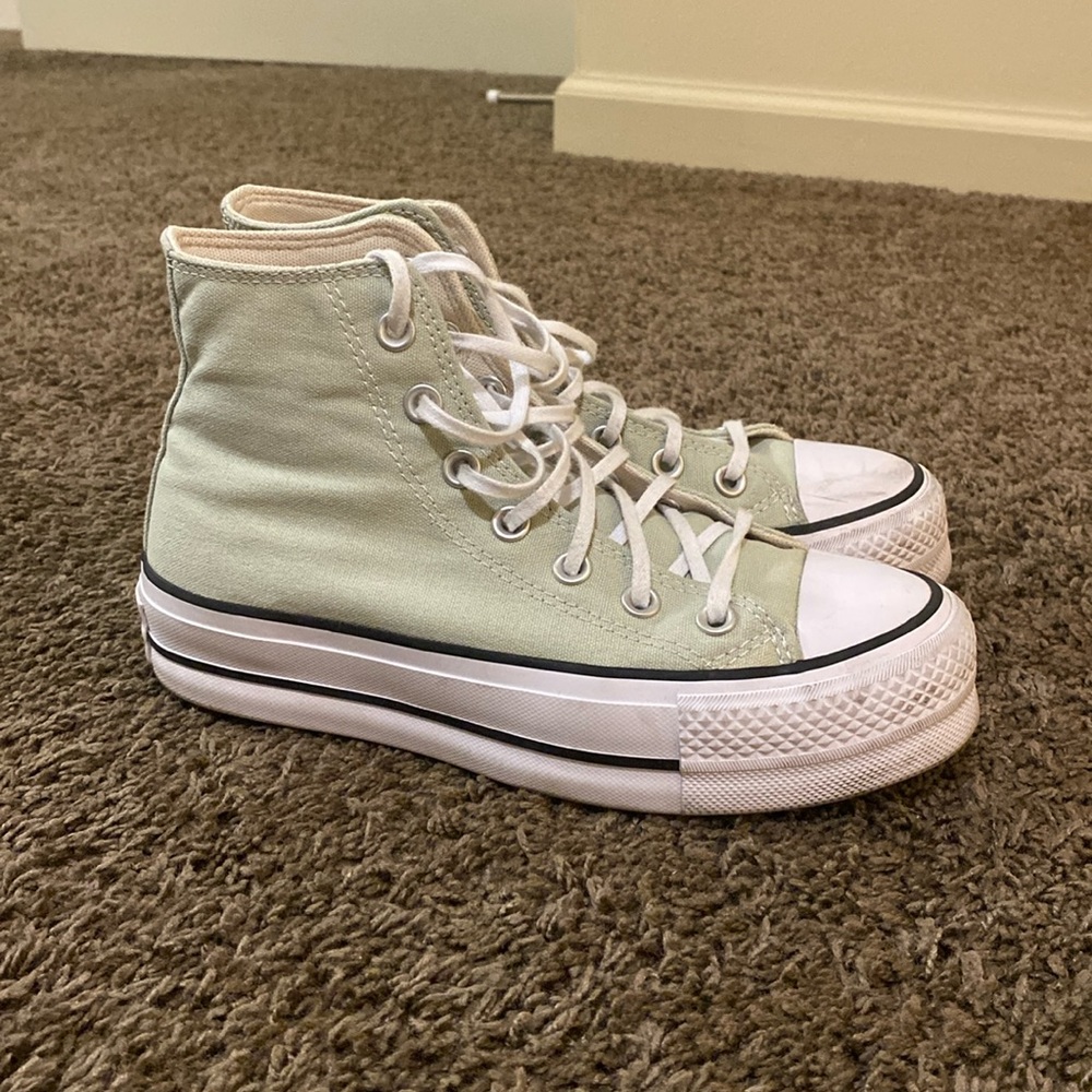 High top platform converse